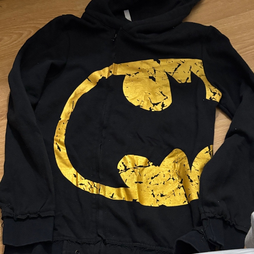 Black and Gold batman Hoodie